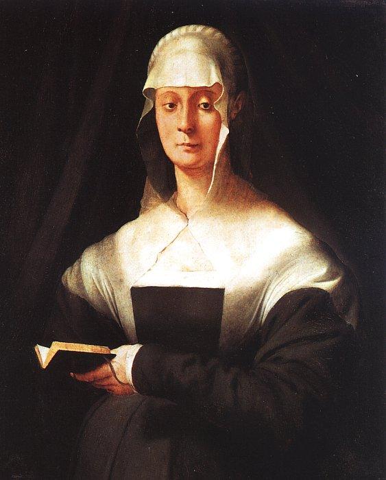Jacopo Pontormo Portrait of Maria Salviati oil painting picture